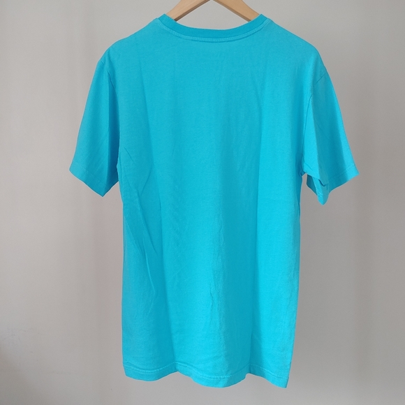 Adidas Graphic T-Shirt Basketball Size Small Blue - Picture 5 of 12